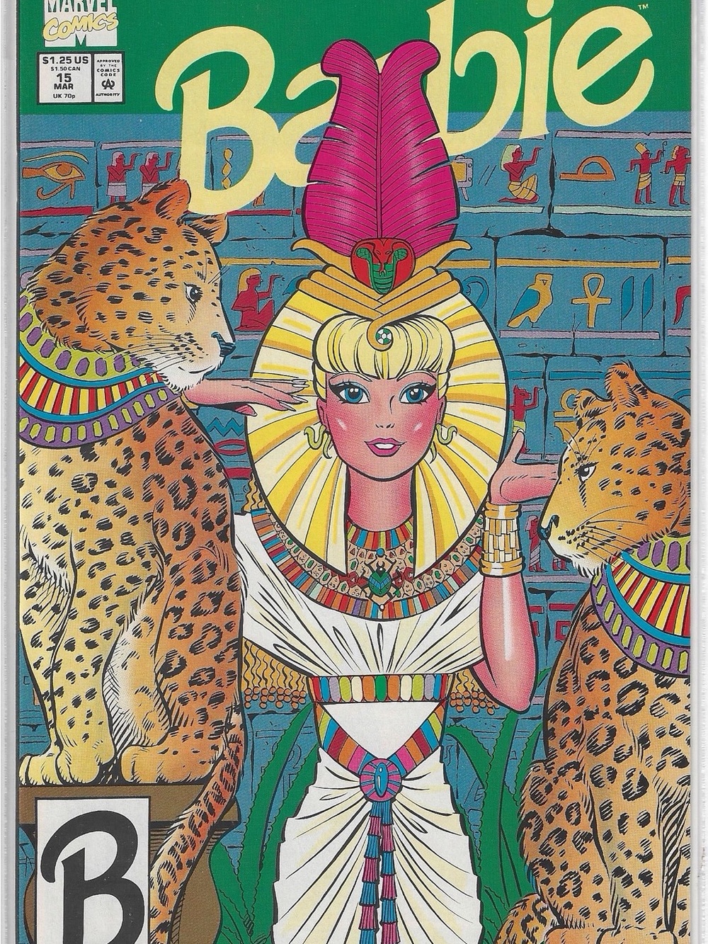 Barbie #15 Comic Book Marvel